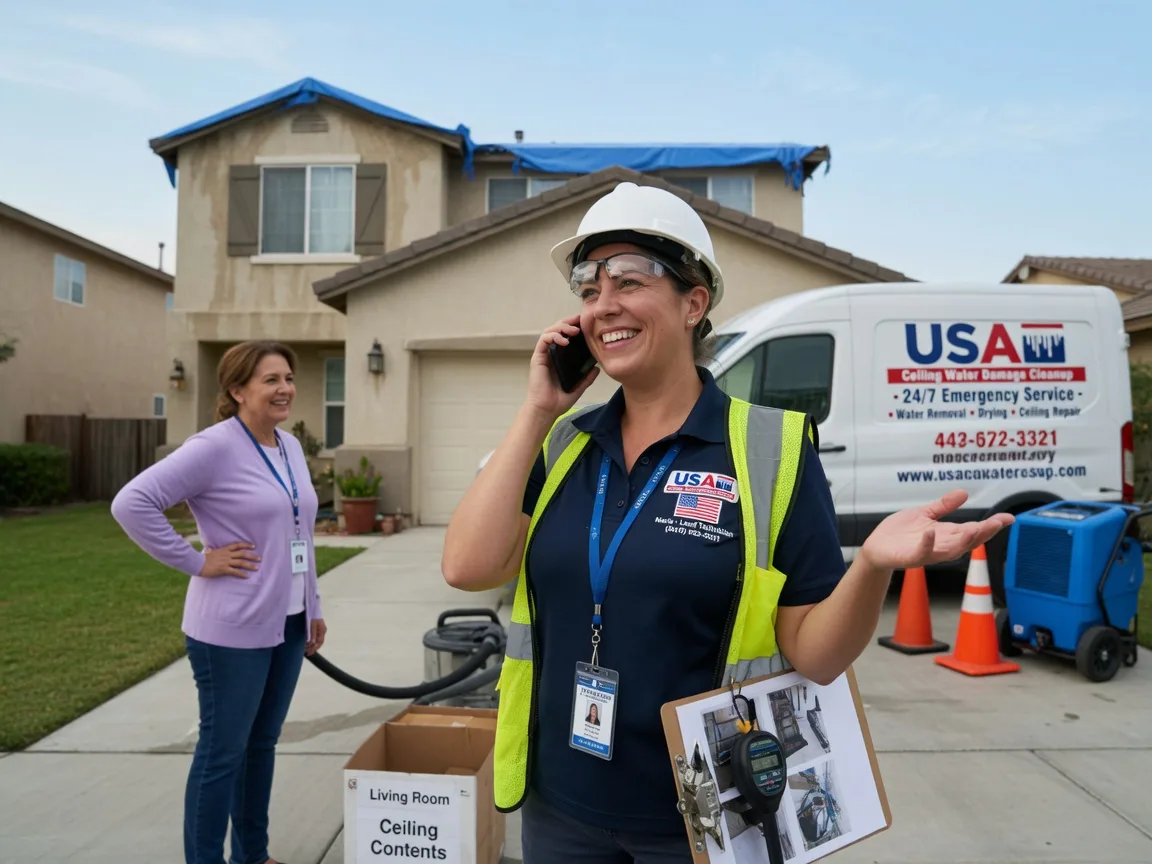 Ceiling Water Damage Restoration Carlinville, IL FAQs
